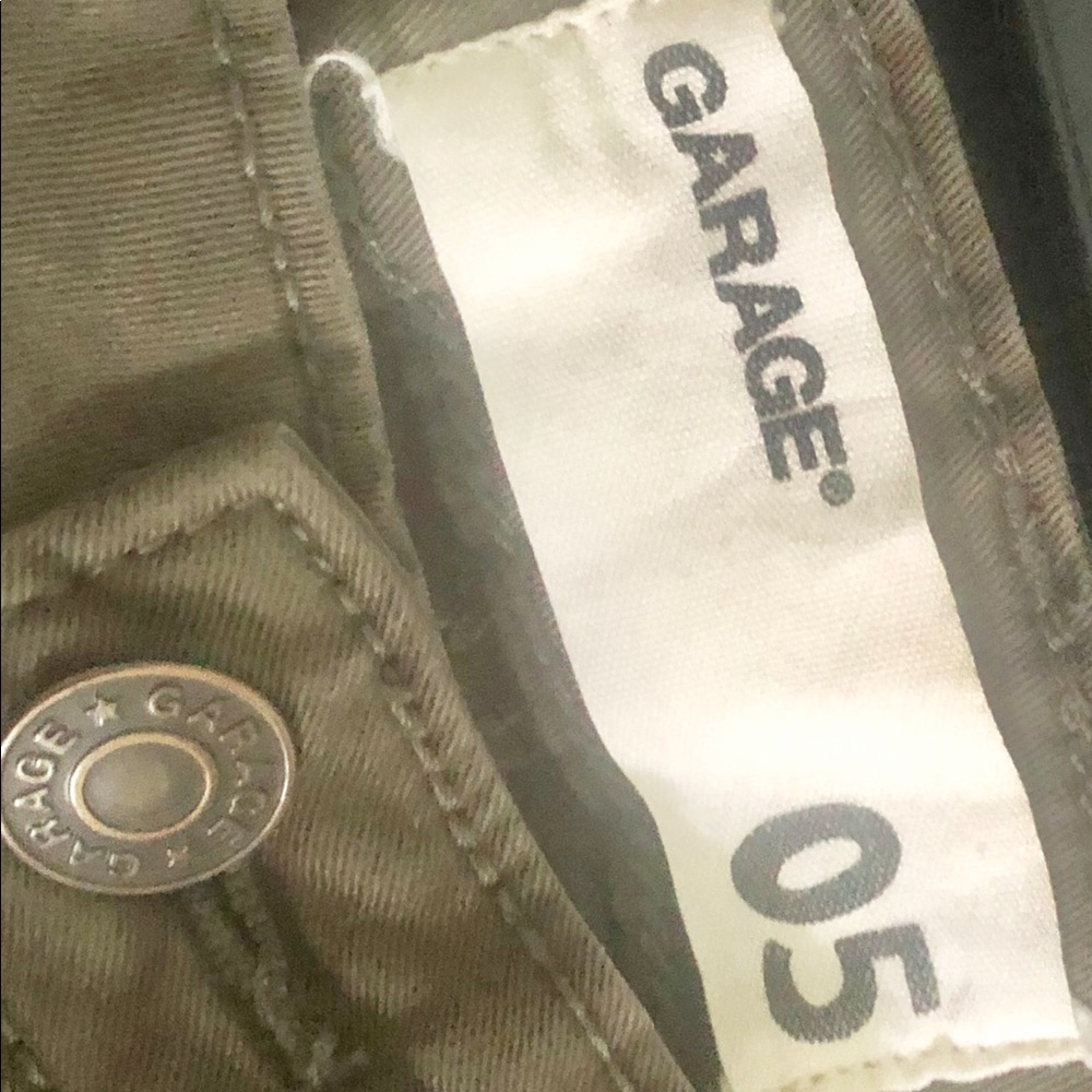 Garage Army Green Jeans - Picture 2 of 2